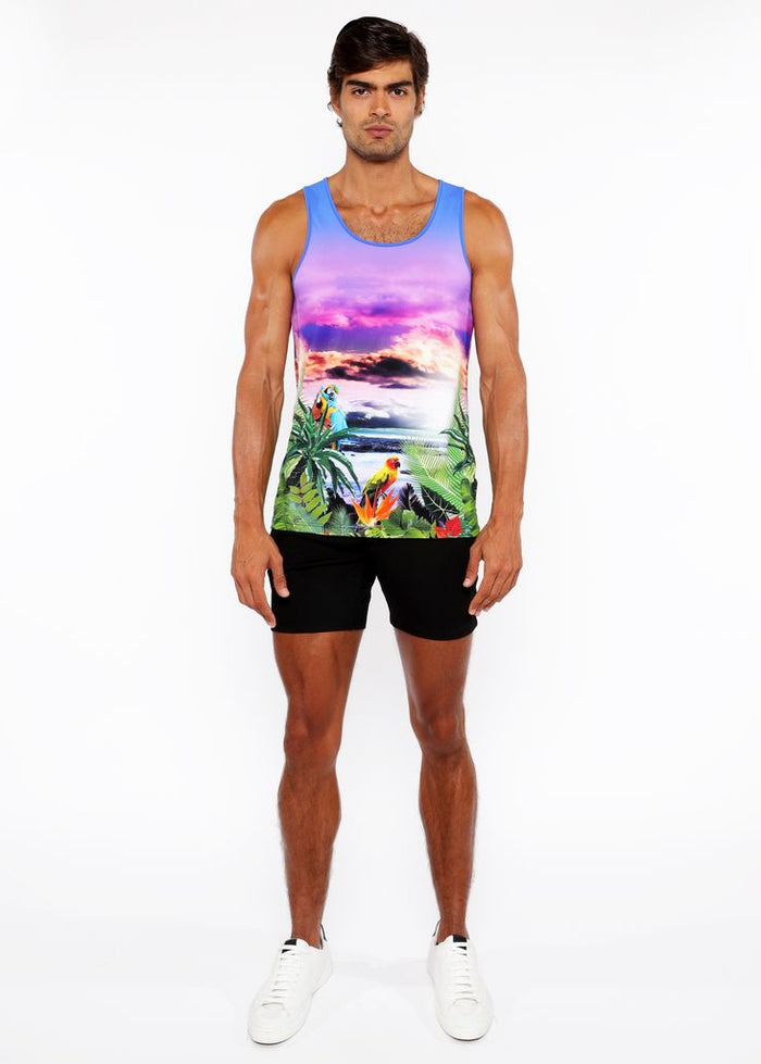 トップス TheRedThread S customize chain tank THEREDTHREAD / ザレッドスレッド】S customize chain tank