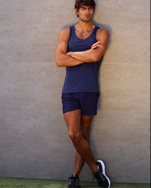 ATLANTIS TEXTURED STRETCH MESH PERFORMANCE TANK TOP ST-291