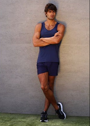 ATLANTIS TEXTURED STRETCH MESH PERFORMANCE TANK TOP ST-291