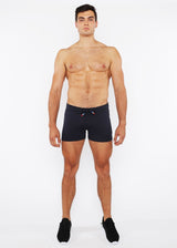 MARINER VAULT GYM-TECH 3.5" INSEAM STRETCH SHORTS W/ 3-COLOR HEAT WELD ZIPPERS STA-10500-02