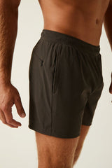 GREY VAULT 3.5 INSEAM GYM STRETCH SHORTS ST-10500