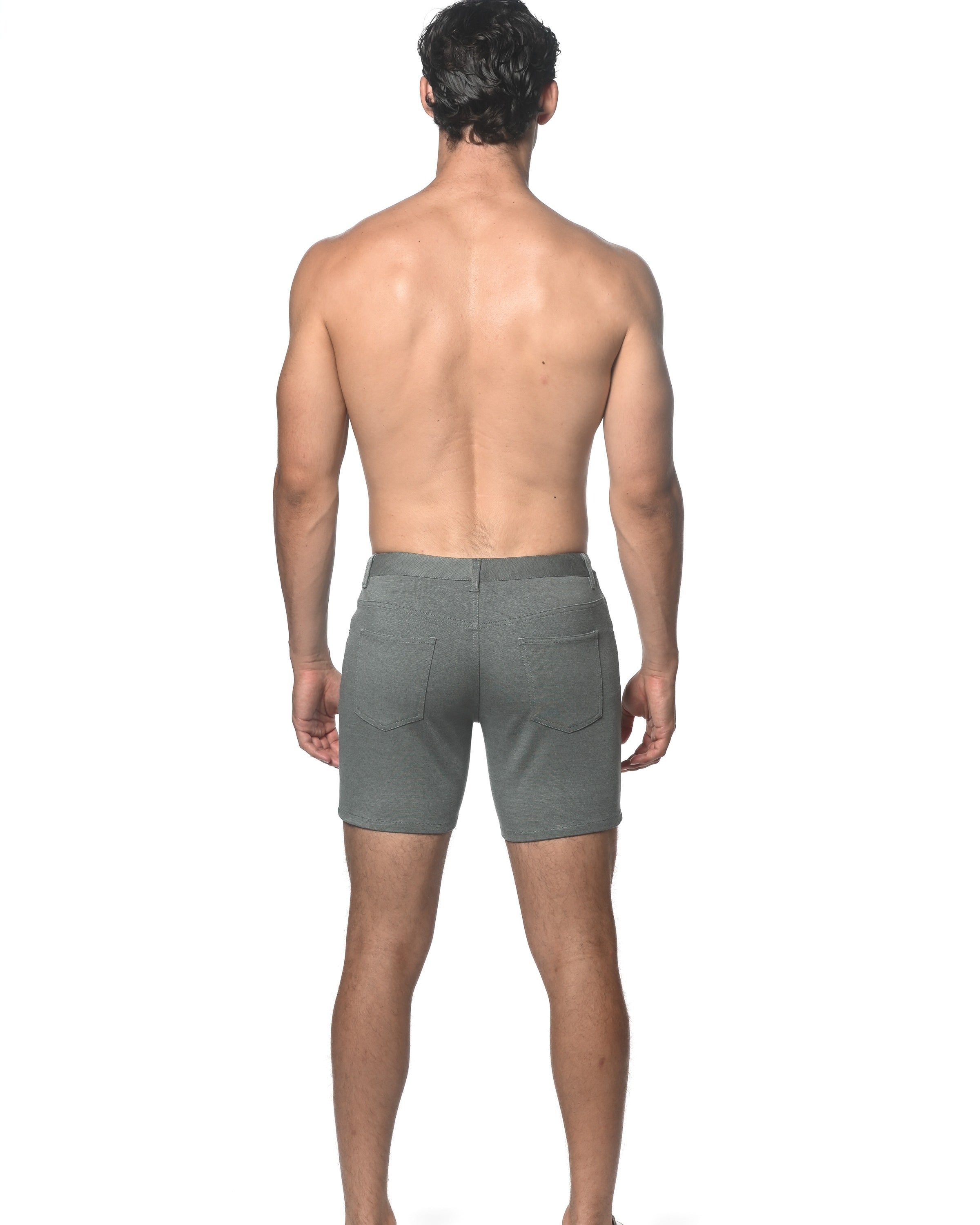 CACTUS 5" INSEAM STRETCH KNIT JEANS SHORTS ST-1932