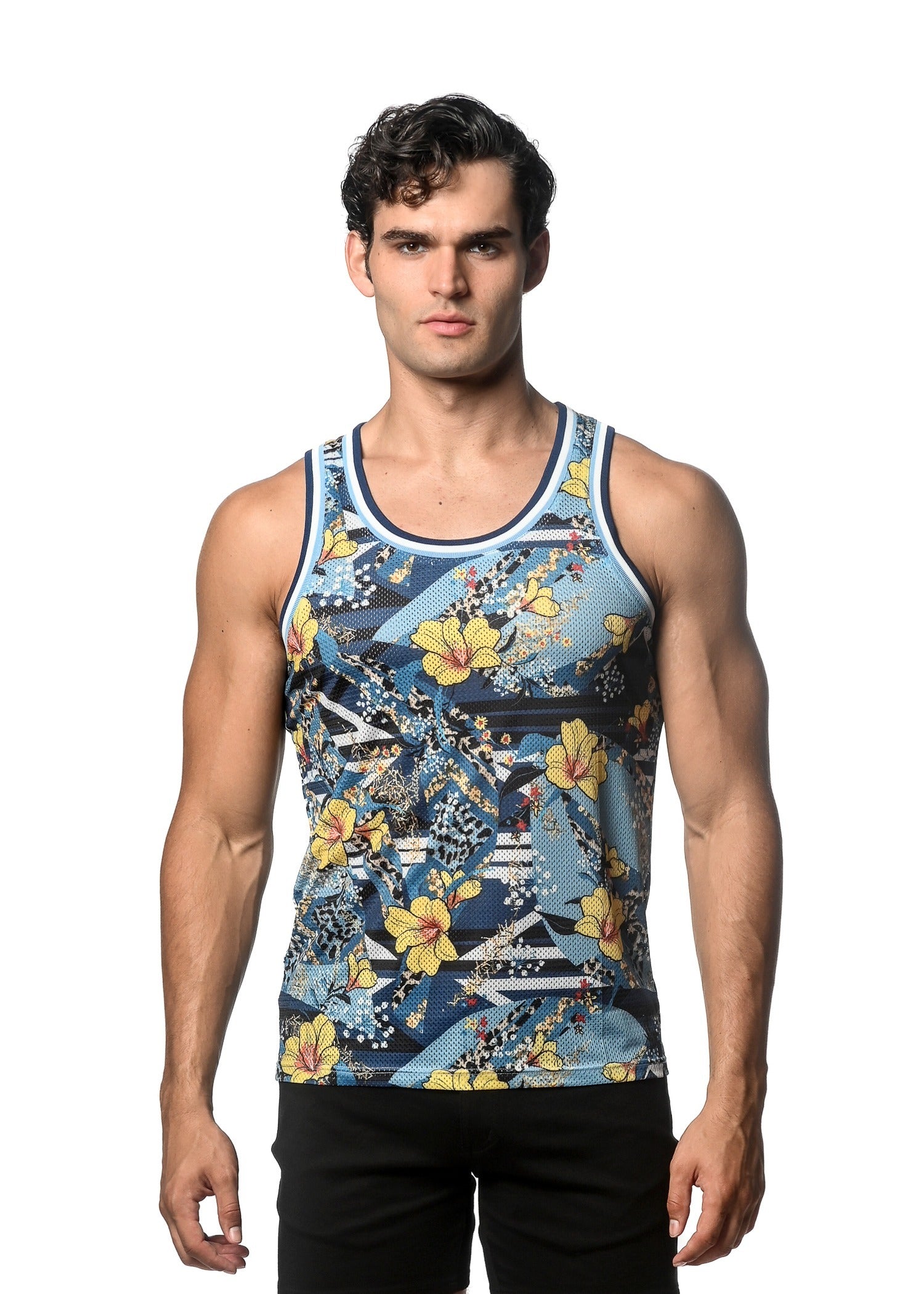 Men's Stretch-Knit Tank Tops - ST33LE