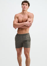 CONCRETE TEXTURED MESH STRETCH PERFORMANCE SHORTS ST-1466-101