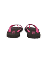 BLACK/FUCHSIA CLASSIC LOGO SOLID FLIP FLOP