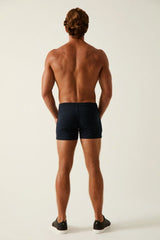NAVY VAULT 3.5 INSEAM GYM STRETCH SHORTS ST-10500