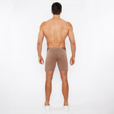 SESAME SEED 5" INSEAM SOLID STRETCH KNIT JEANS SHORTS ST-1932