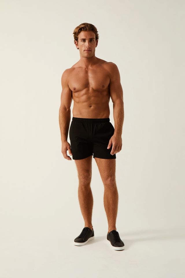 BLACK VAULT 3.5 INSEAM GYM STRETCH SHORTS ST-10500