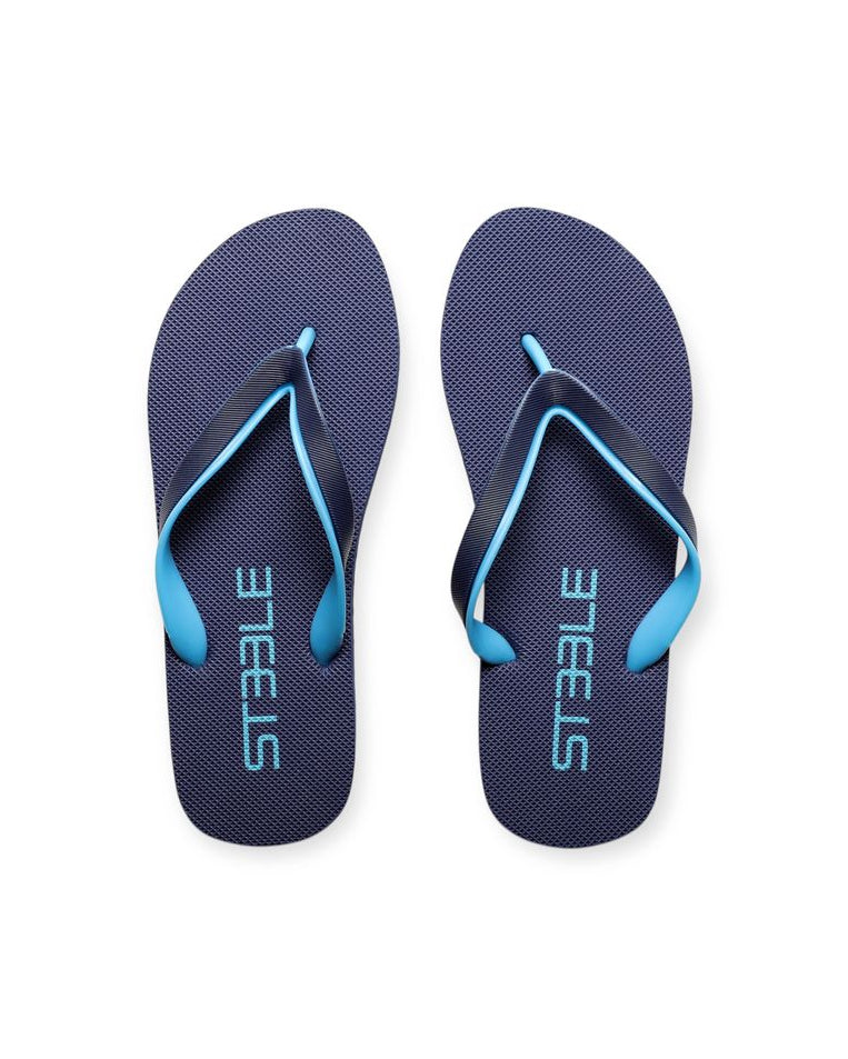 TEAL/OCEAN CLASSIC LOGO SOLID FLIP FLOP