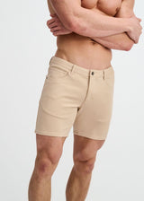 CRUST 5" INSEAM SOLID STRETCH KNIT JEANS SHORT ST-1932