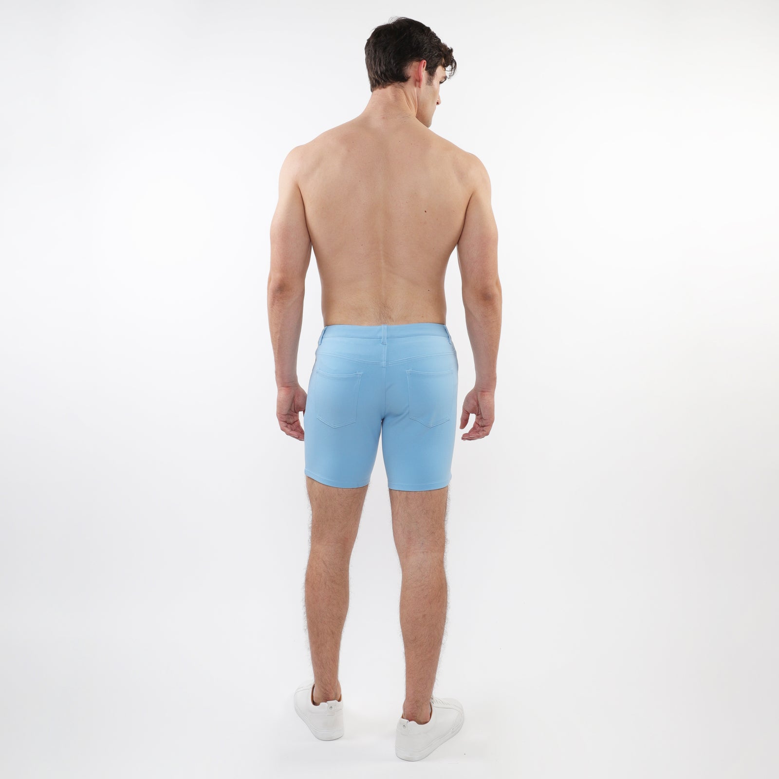 mens-pale-blue-stretch-shorts-