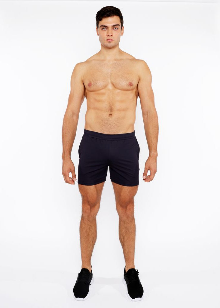 PEACOAT TEXTURED MESH STRETCH PERFORMANCE SHORTS ST-1466-96