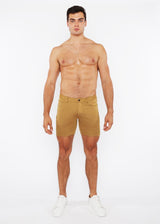 GOLD COAST 5" INSEAM SOLID STRETCH KNIT JEANS SHORTS ST-1932