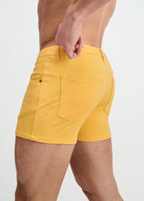 BUMBLEBEE 3" INSEAM SOLID STRETCH KNIT JEANS SHORT ST-1975