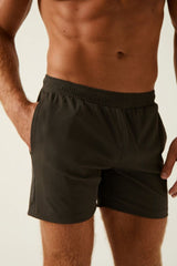 GREY VAULT 3.5 INSEAM GYM STRETCH SHORTS ST-10500
