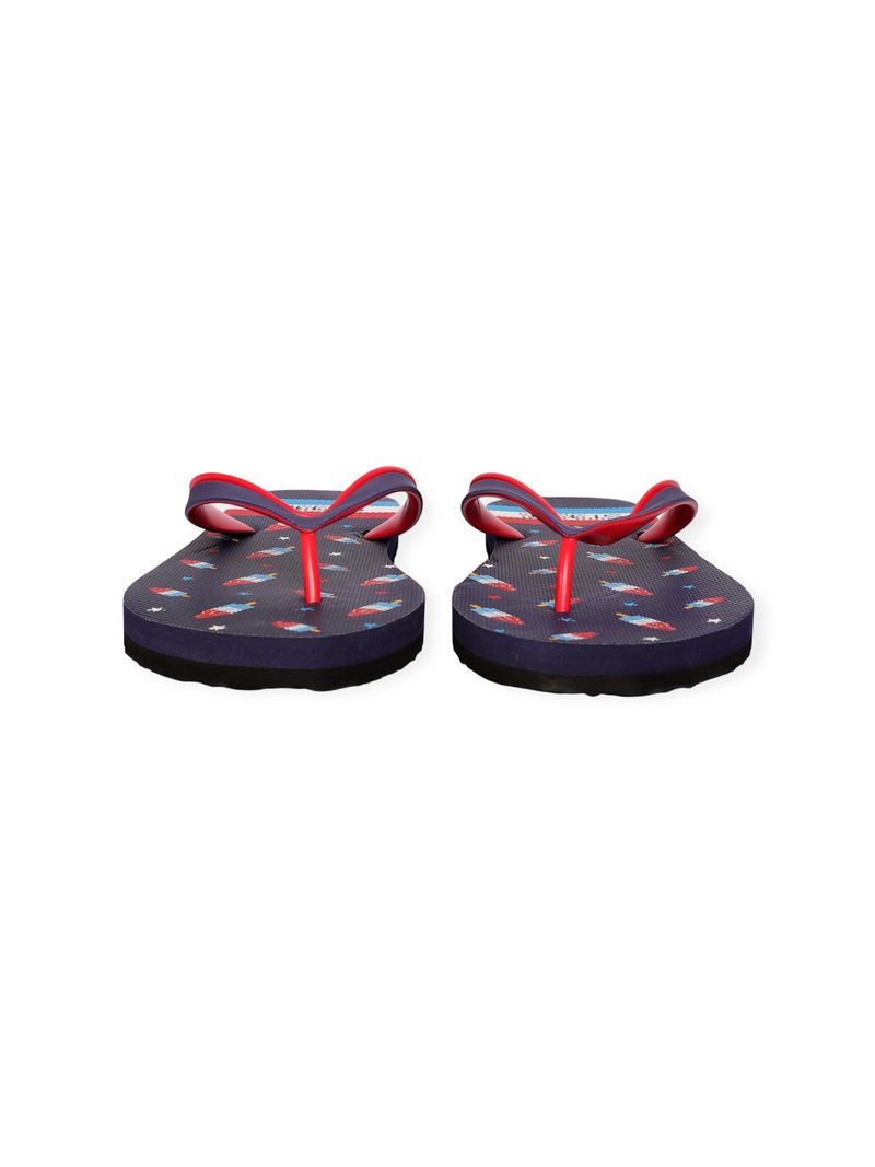 NAVY/RED ROCKET POPS PRINTED FLIP FLOP