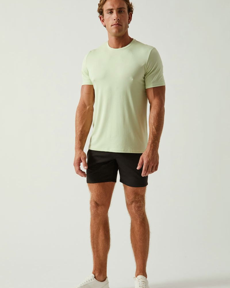 FENNEL SOLID STRETCH MODAL CREW NECK TEE ST-9011
