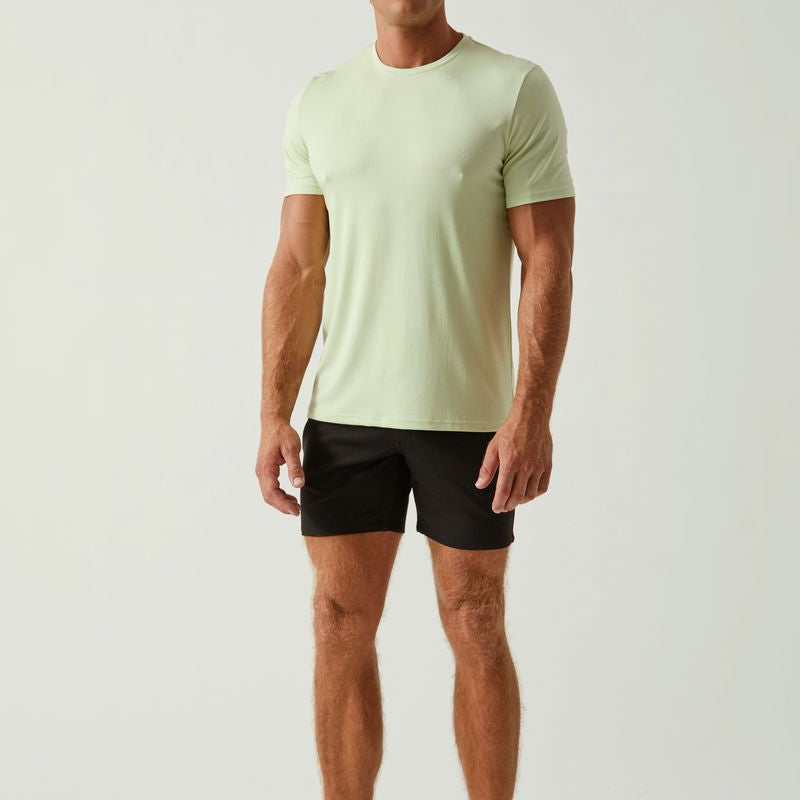 FENNEL SOLID STRETCH MODAL CREW NECK TEE ST-9011
