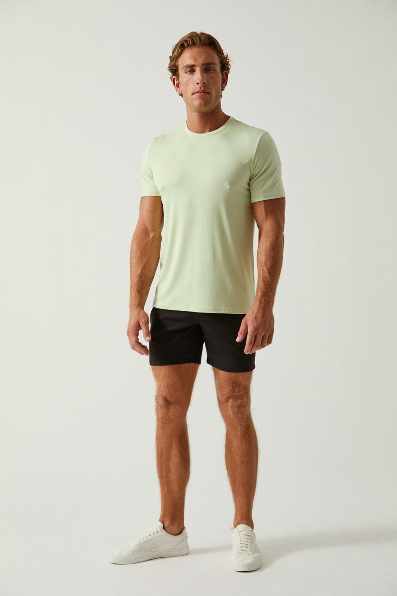 FENNEL SOLID STRETCH MODAL CREW NECK TEE ST-9011