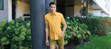SUNNY SIDE SOLID STRETCH JERSEY KNIT SHORT SLEEVE SHIRT ST-963-03