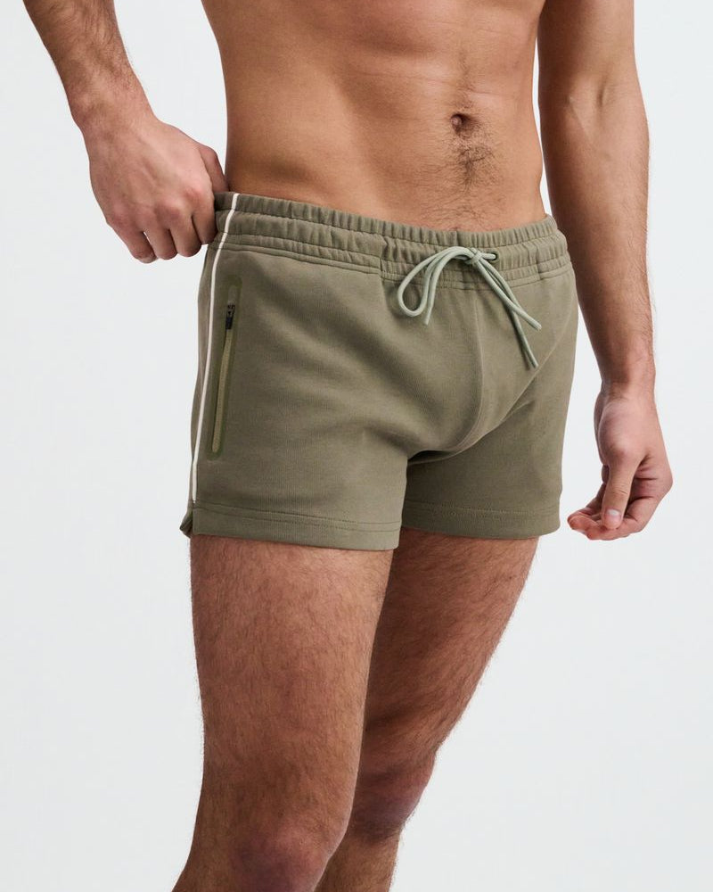 COMBAT 3.5" INSEAM STRETCH SHORTS W/ SIDE PIPING STA-10514