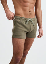 COMBAT 3.5" INSEAM STRETCH SHORTS W/ SIDE PIPING STA-10514