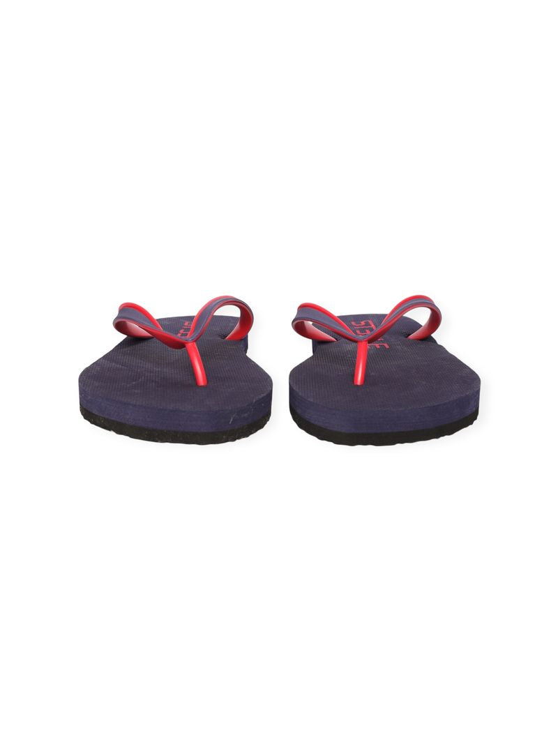 NAVY/RED CLASSIC LOGO SOLID FLIP FLOP