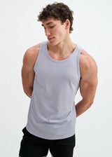 PERIWINKLE RIB STRETCH MODAL TANK STA-16004-04