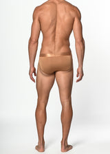 PRALINE SKIN TONE RECYCLED POLYESTER/ELASTANE LOW RISE BRIEF ST-10120