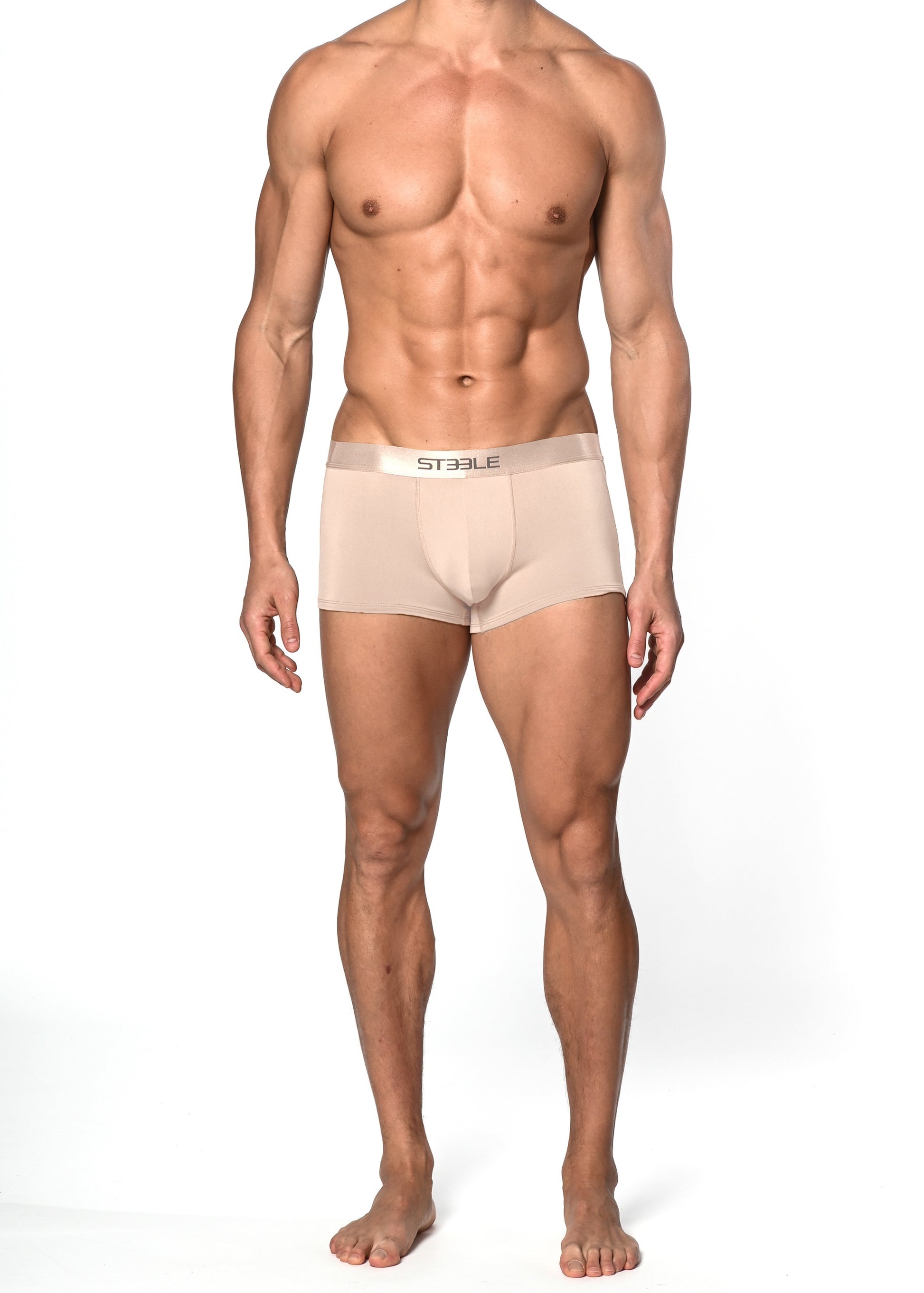 CHAMPAGNE SKIN TONE RECYCLED POLYESTER/ELASTANE TRUNK ST-10121