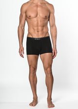 BLACK MODAL/ELASTANE RIB TRUNK ST-10136