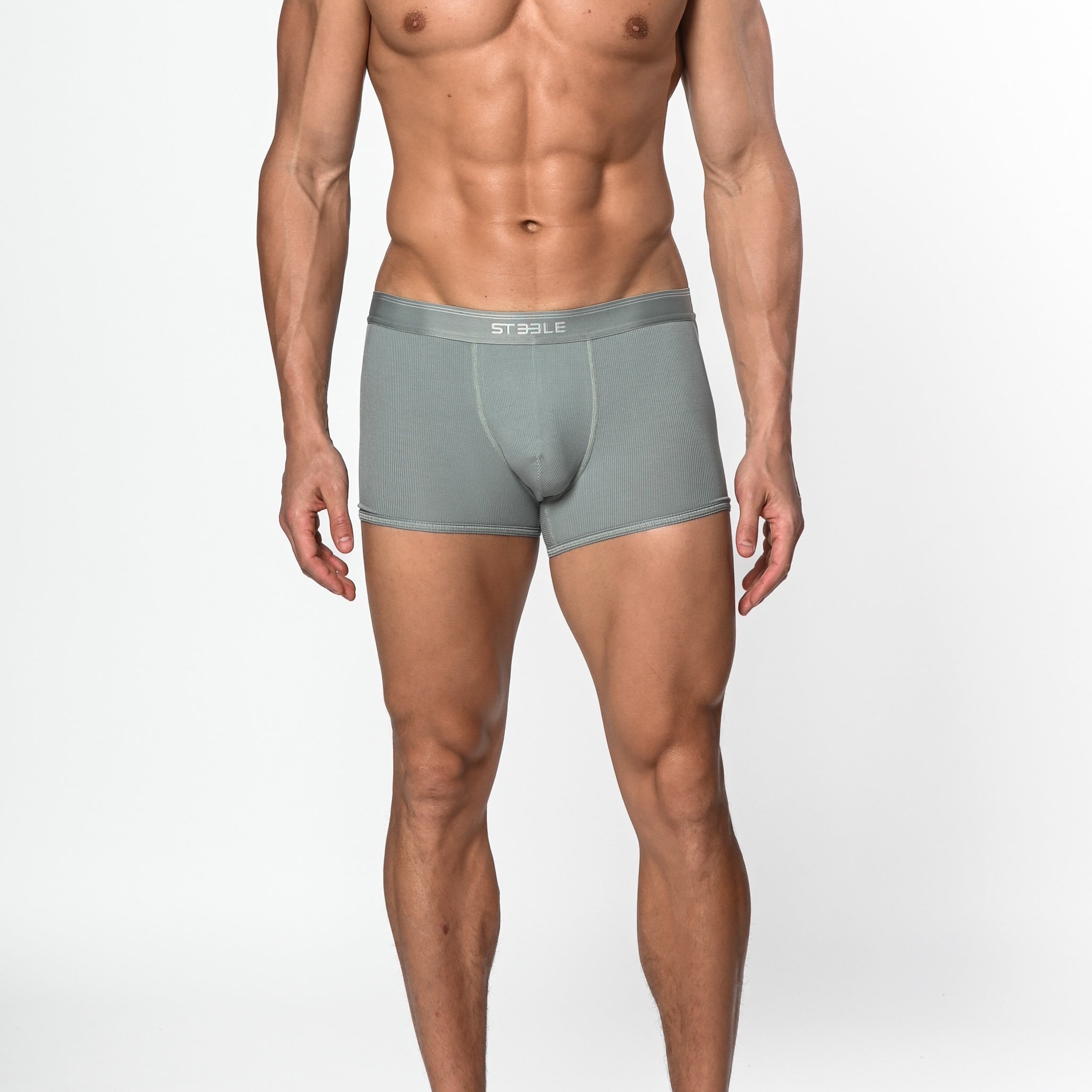 SEAFOAM MODAL/ELASTANE RIB TRUNK ST-10136