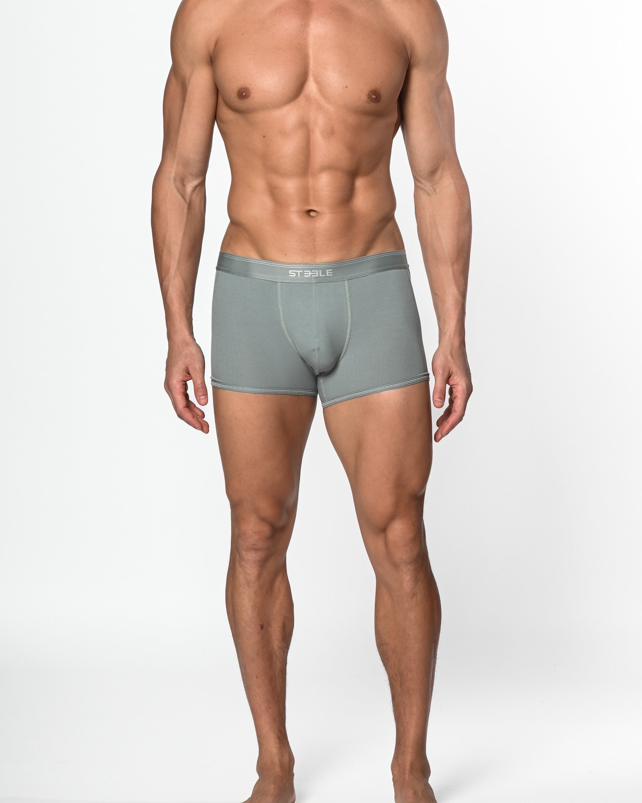 SEAFOAM MODAL/ELASTANE RIB TRUNK ST-10136