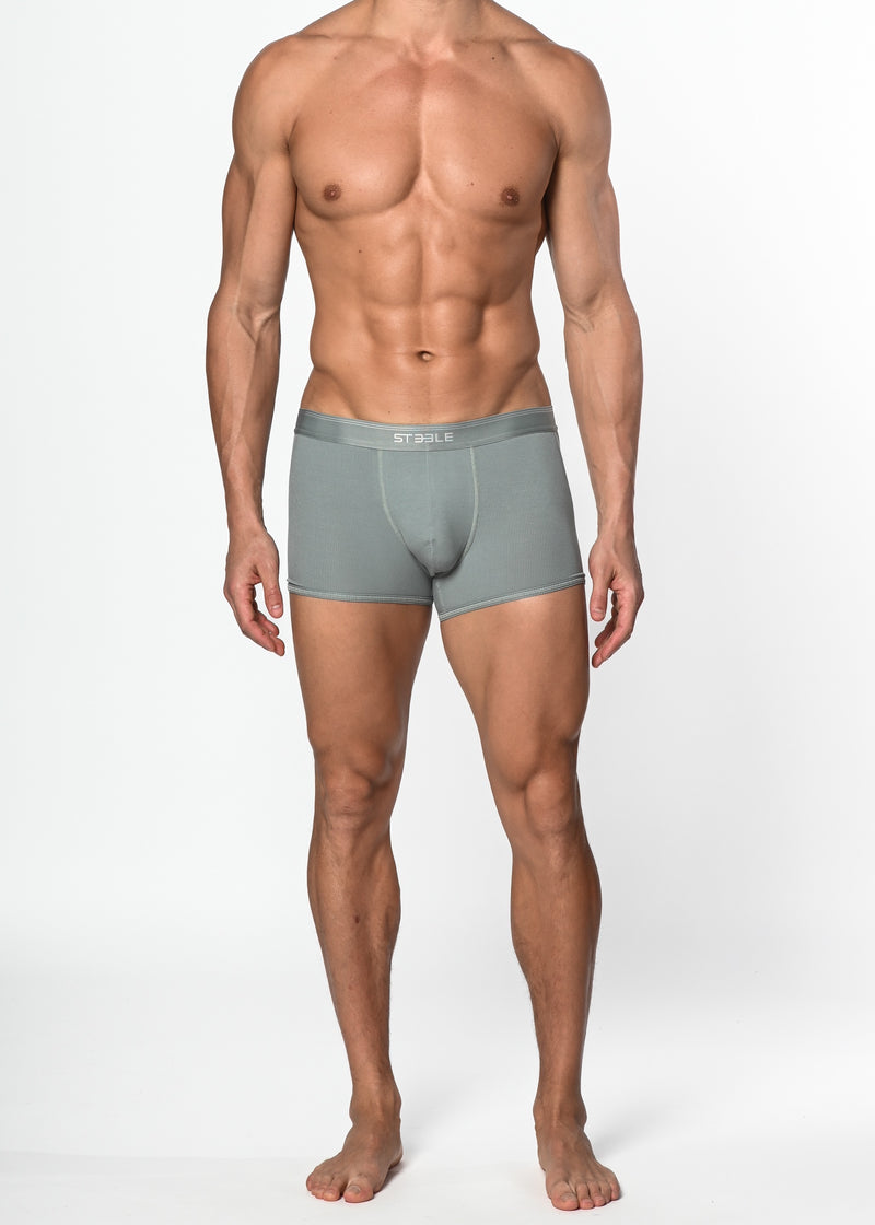 SEAFOAM MODAL/ELASTANE RIB TRUNK ST-10136