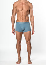 SLATE BLUE MODAL/ELASTANE RIB TRUNK ST-10136