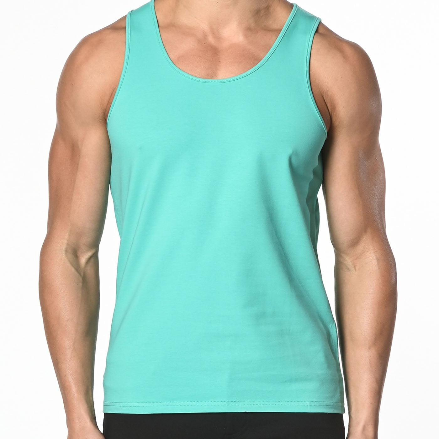 LAKE MIST COTTON JERSEY TANK TOP ST-102