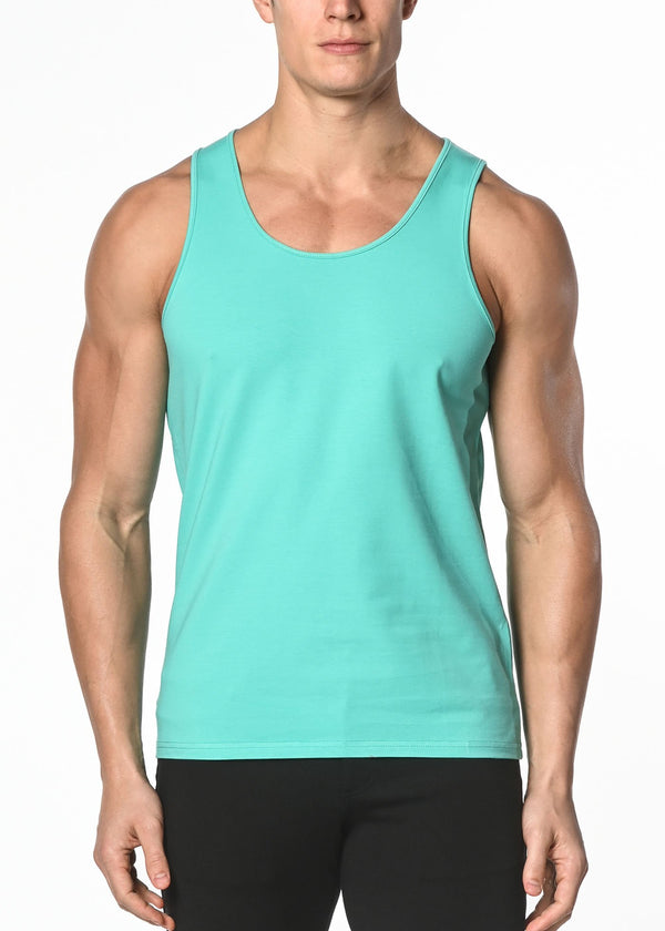 LAKE MIST COTTON JERSEY TANK TOP ST-102