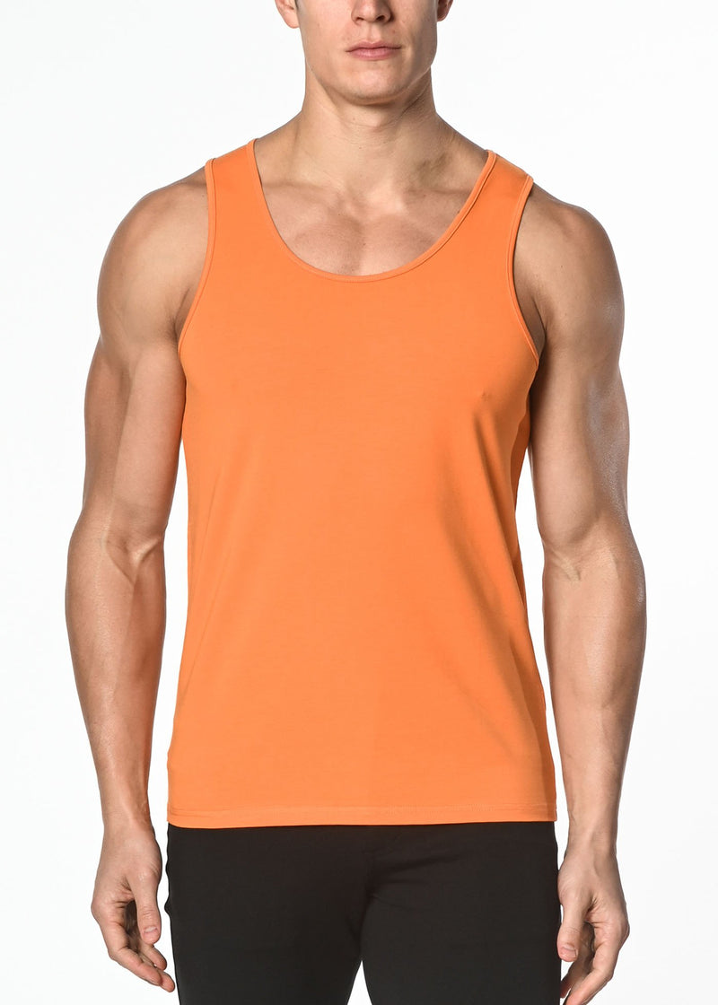 TANGERINE COTTON JERSEY TANK TOP ST-102