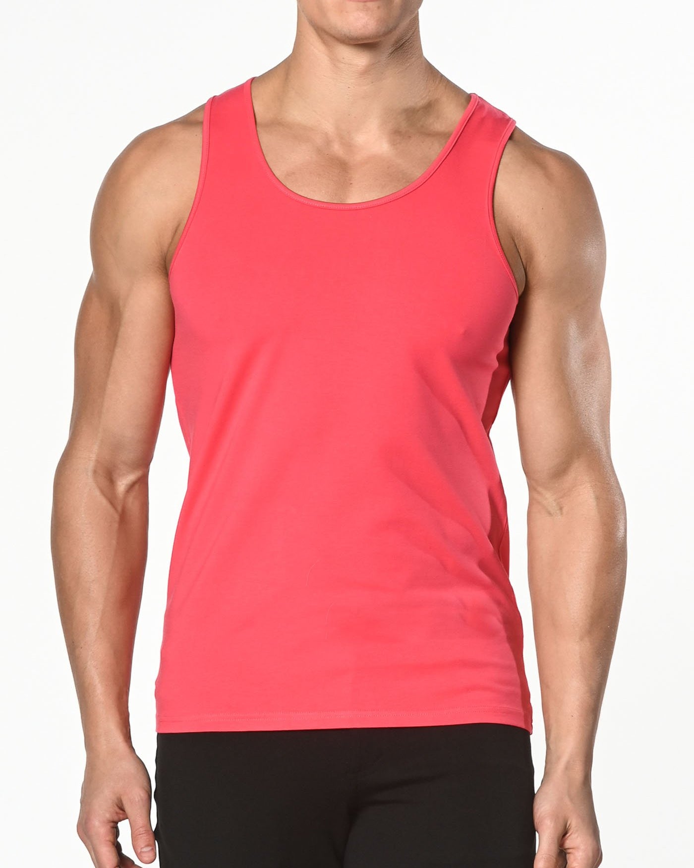 RED BERRY COTTON JERSEY TANK TOP ST-102