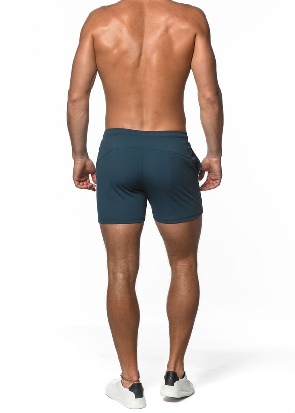 BLUE MARINE TEXTURED STRETCH PERFORMANCE SHORTS ST-1466-54