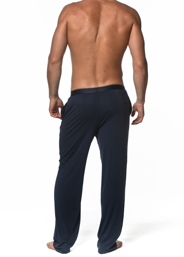 NAVY STRETCH MODAL LOUNGE PANTS  ST-16003