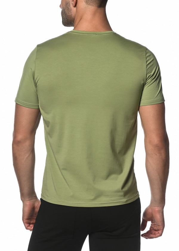 HERB V-NECK SHORT SLEEVE JERSEY T-SHIRT ST-61