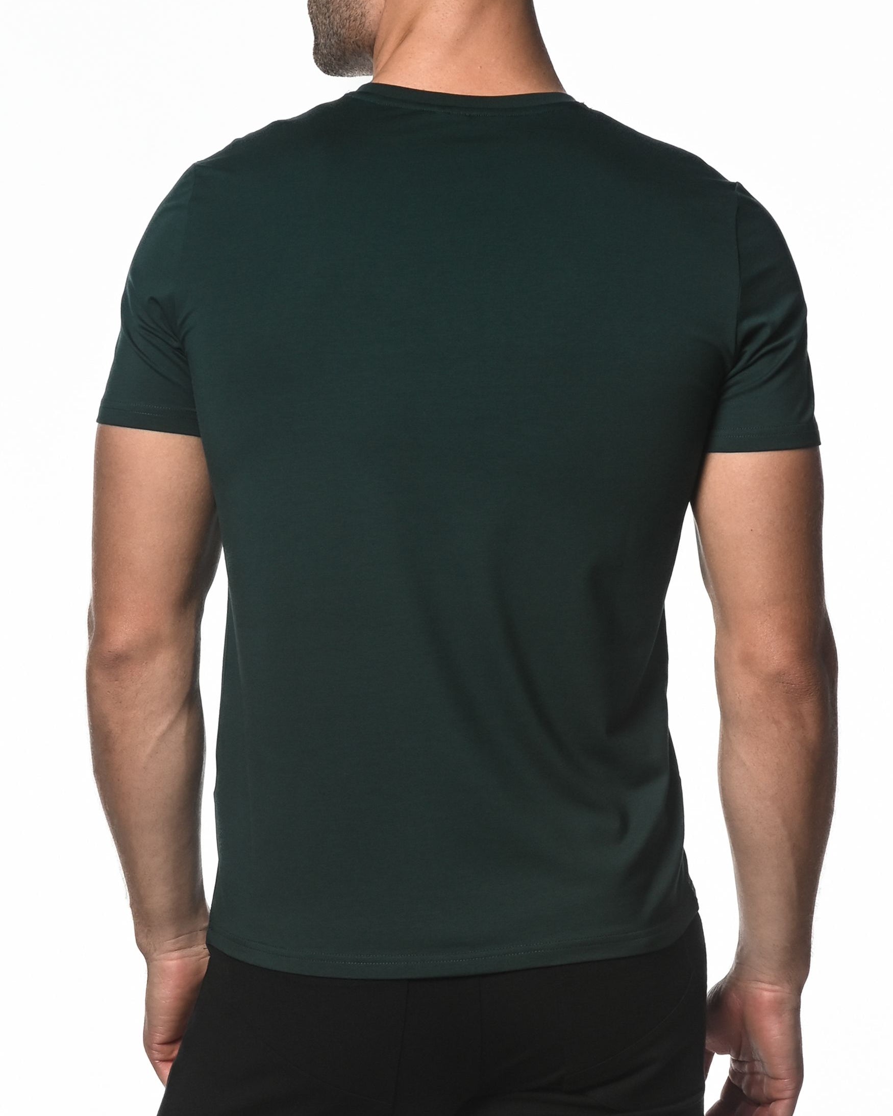 PINE V-NECK SHORT SLEEVE JERSEY T-SHIRT ST-61