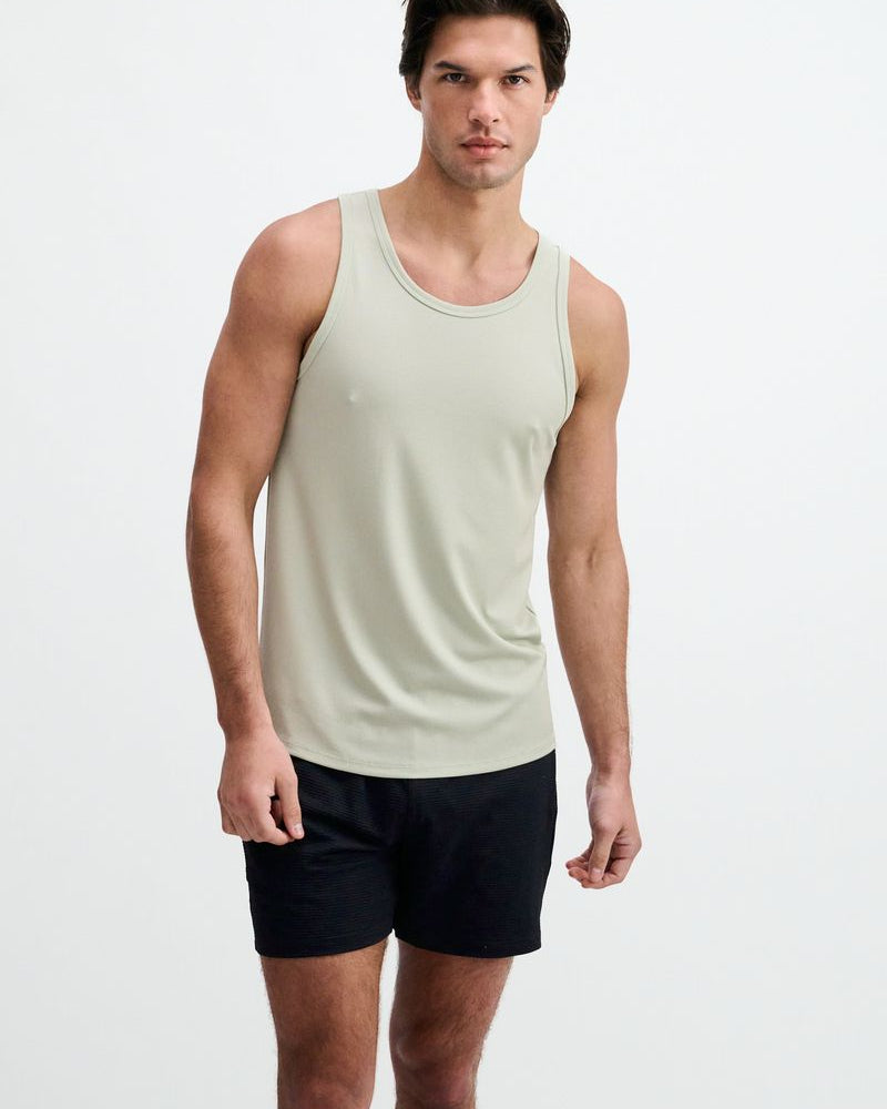 MINT RIB STRETCH MODAL TANK STA-16004-04