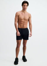 MIDNIGHT TEXTURED MESH STRETCH PERFORMANCE SHORTS ST-1466-100