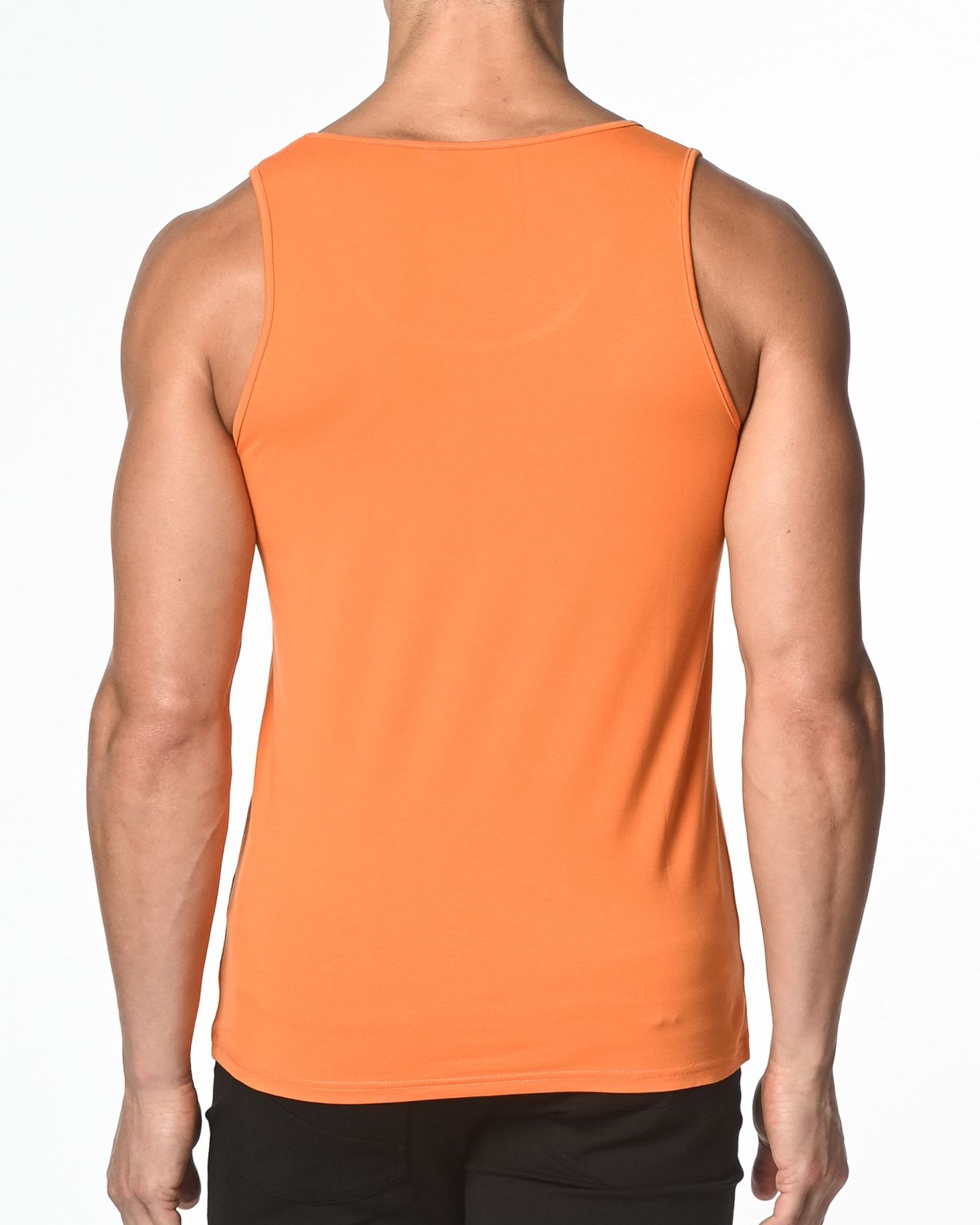 TANGERINE COTTON JERSEY TANK TOP ST-102