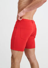 CAYENNE 5" INSEAM SOLID STRETCH KNIT JEANS SHORT ST-1932