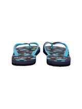 TEAL/OCEAN PUZZLE PRINTED FLIP FLOP