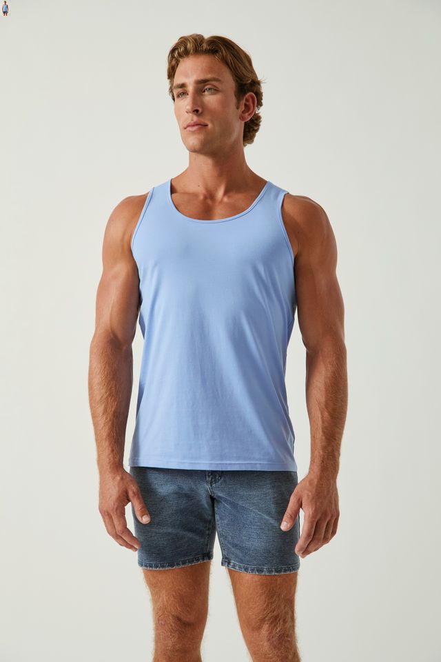 HORIZON COTTON JERSEY TANK TOP ST-102