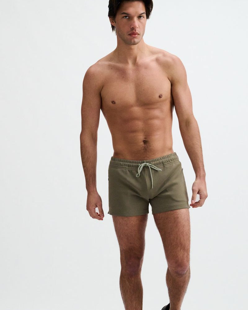 COMBAT 3.5" INSEAM STRETCH SHORTS W/ SIDE PIPING STA-10514